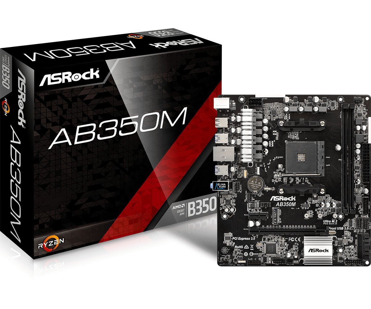 Placa base Asrock AB350M Placa base Asrock AB350M