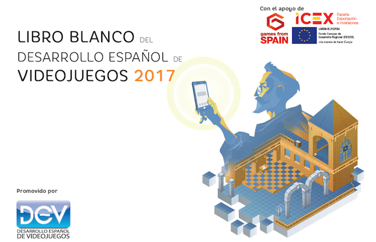Portada Libro Blanco del desarrollo español de videojuegos 2017 Portada Libro Blanco del desarrollo español de videojuegos 2017