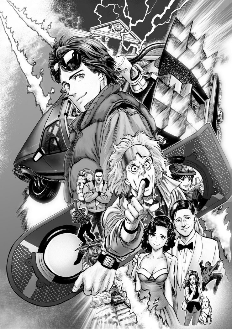Regreso al futuro manga Regreso al futuro manga