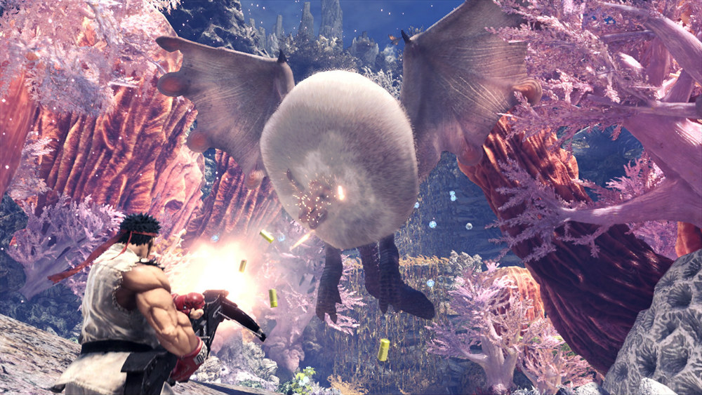 Ryu en Monster Hunter World Ryu en Monster Hunter World