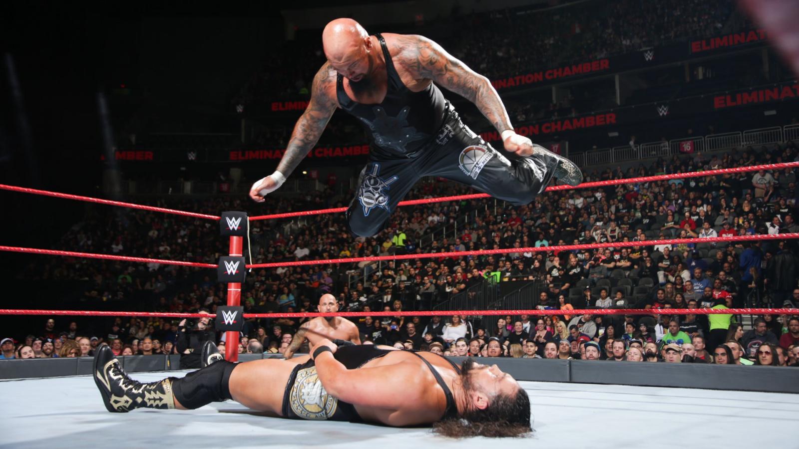 WWE Elimination Chamber 2018 - Luke Gallows y Karl Anderson derrotaron a The Miztourage WWE Elimination Chamber 2018 - Luke Gallows y Karl Anderson derrotaron a The Miztourage