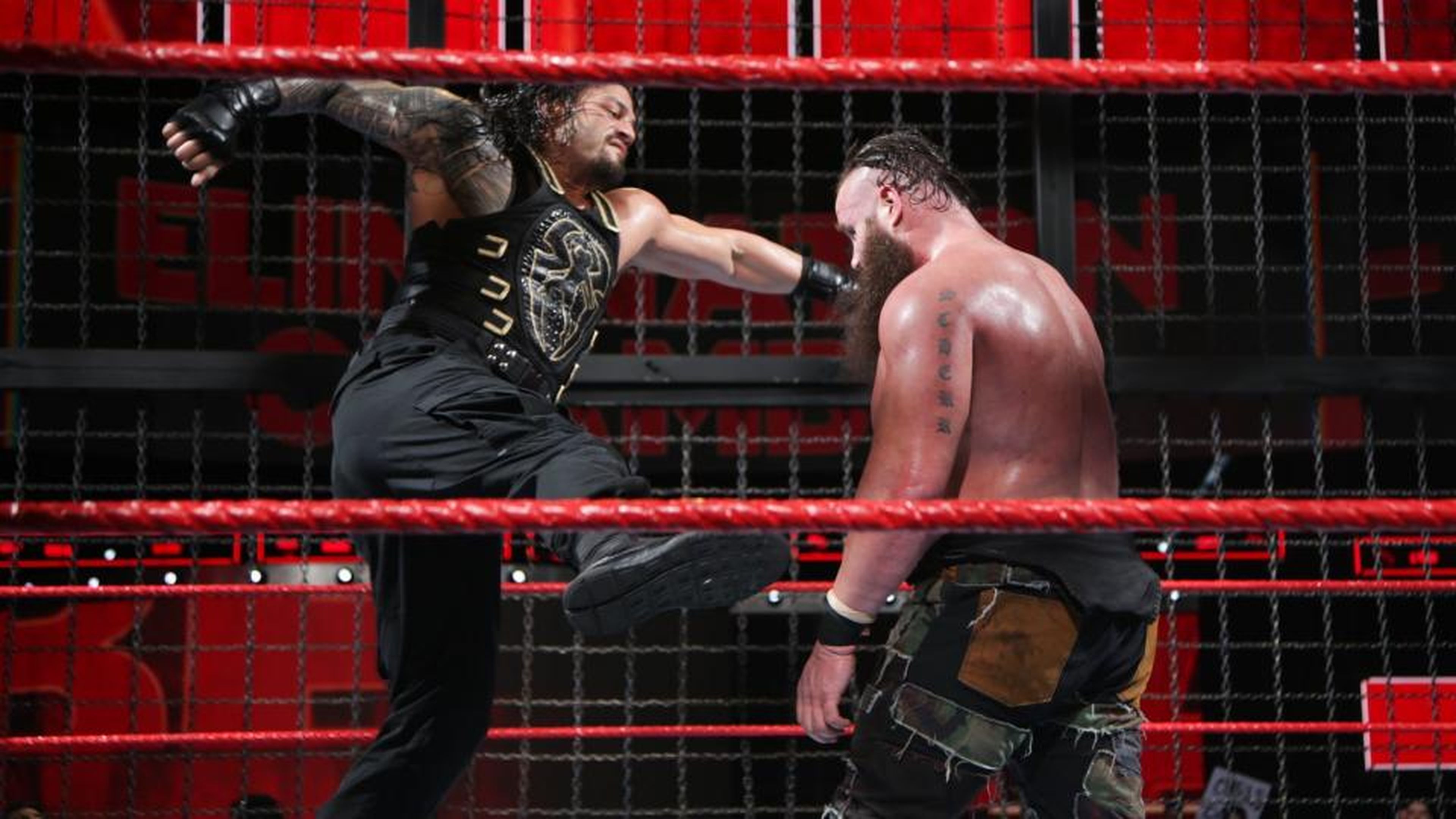 WWE Elimination Chamber 2018 - Roman Reigns ganó el Elimination Chamber masculino