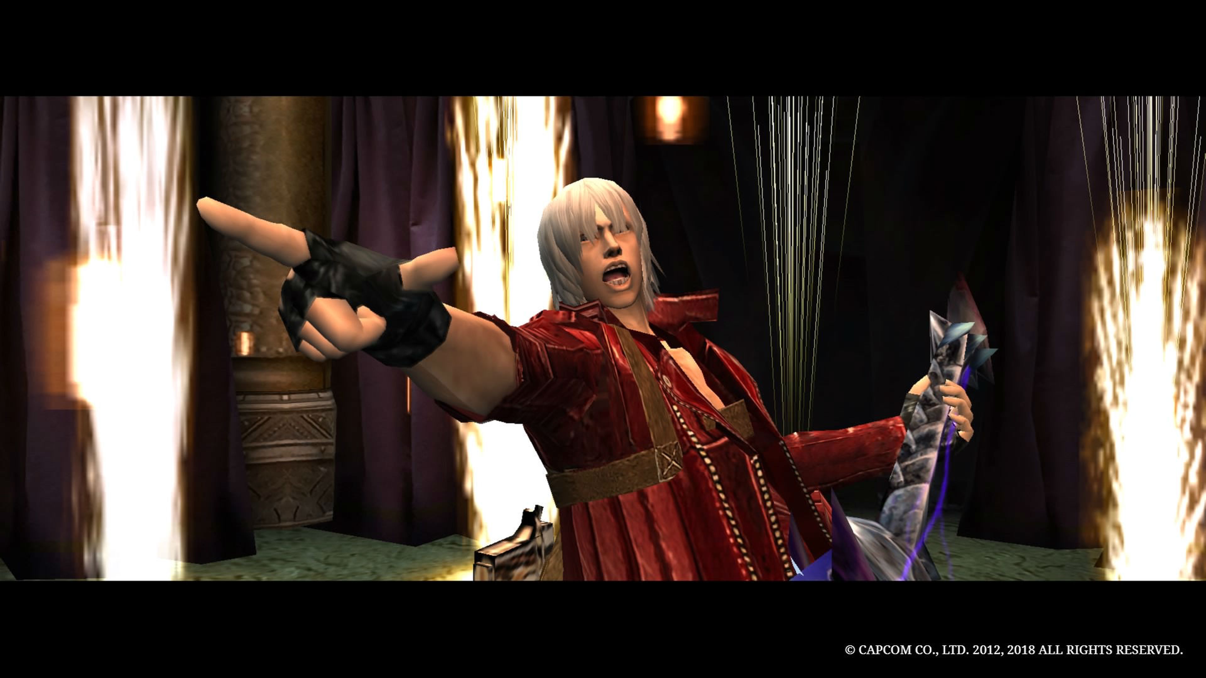 En DMC 3, Dante puede usar una guitarra eléctrica como arma. UNA MALDITA GUITARRA ELÉCTRICA.