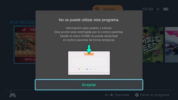 Control parental Nintendo Switch Control parental Nintendo Switch