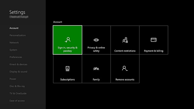 Control parental en Xbox One Control parental en Xbox One