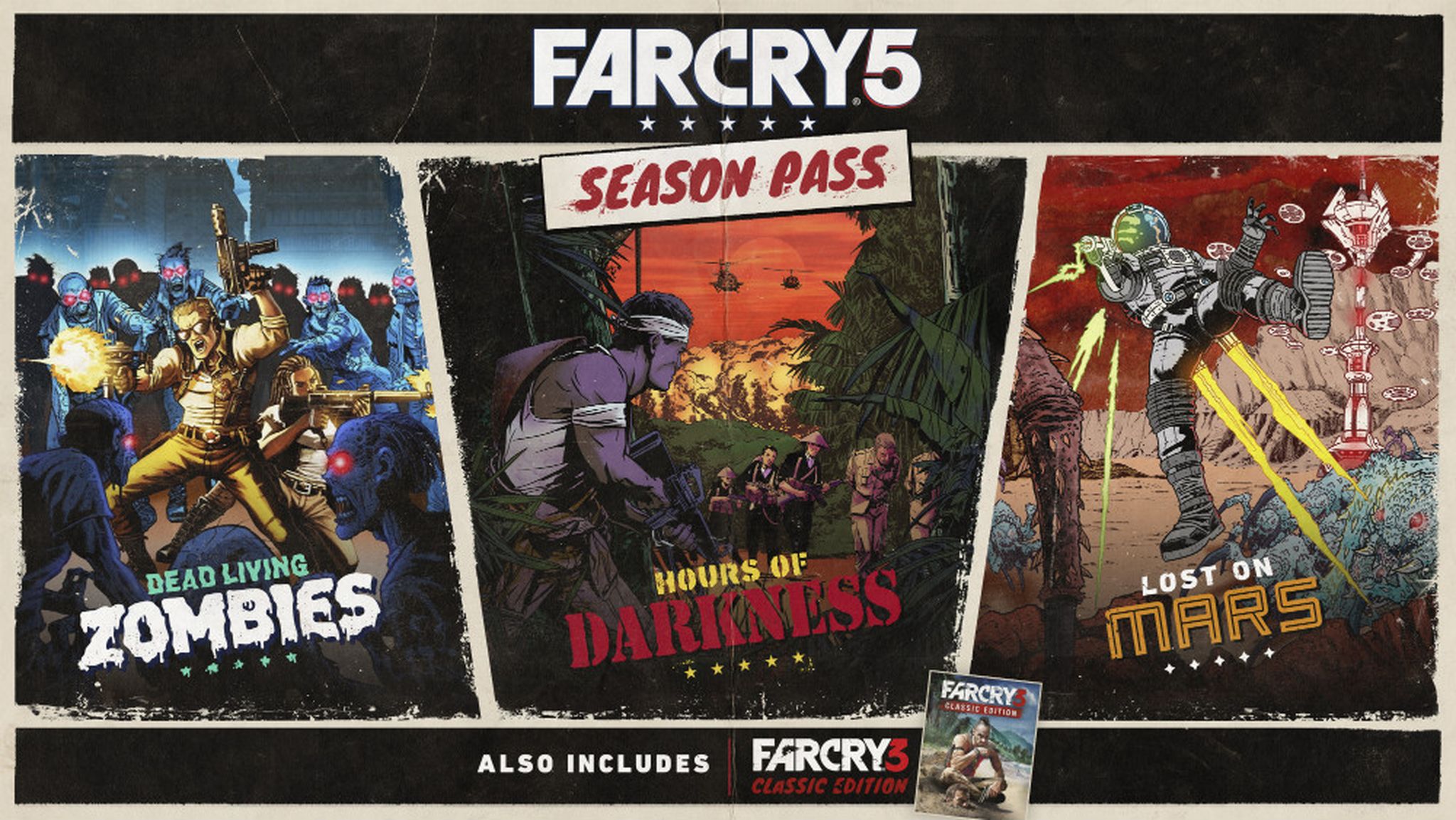 Far Cry 5 - Contenido DLC del pase de temporada