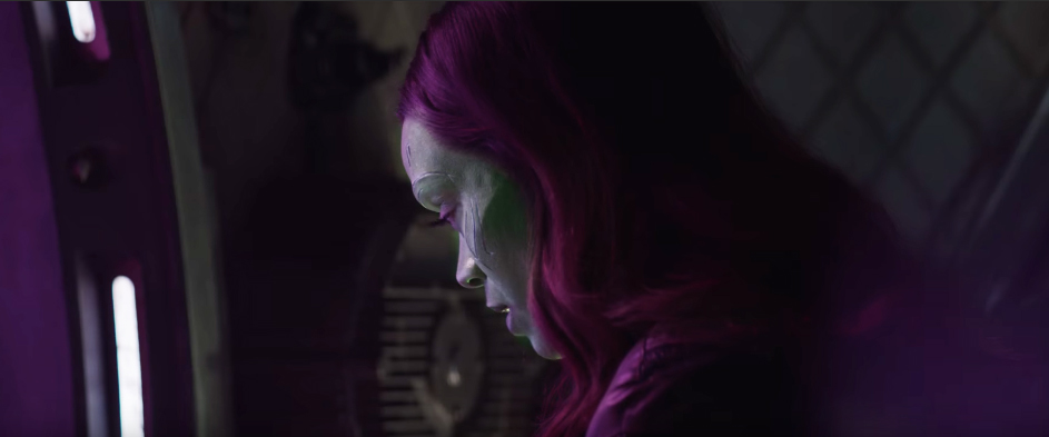 Gamora en Vengadores: Infinity War Gamora en Vengadores: Infinity War