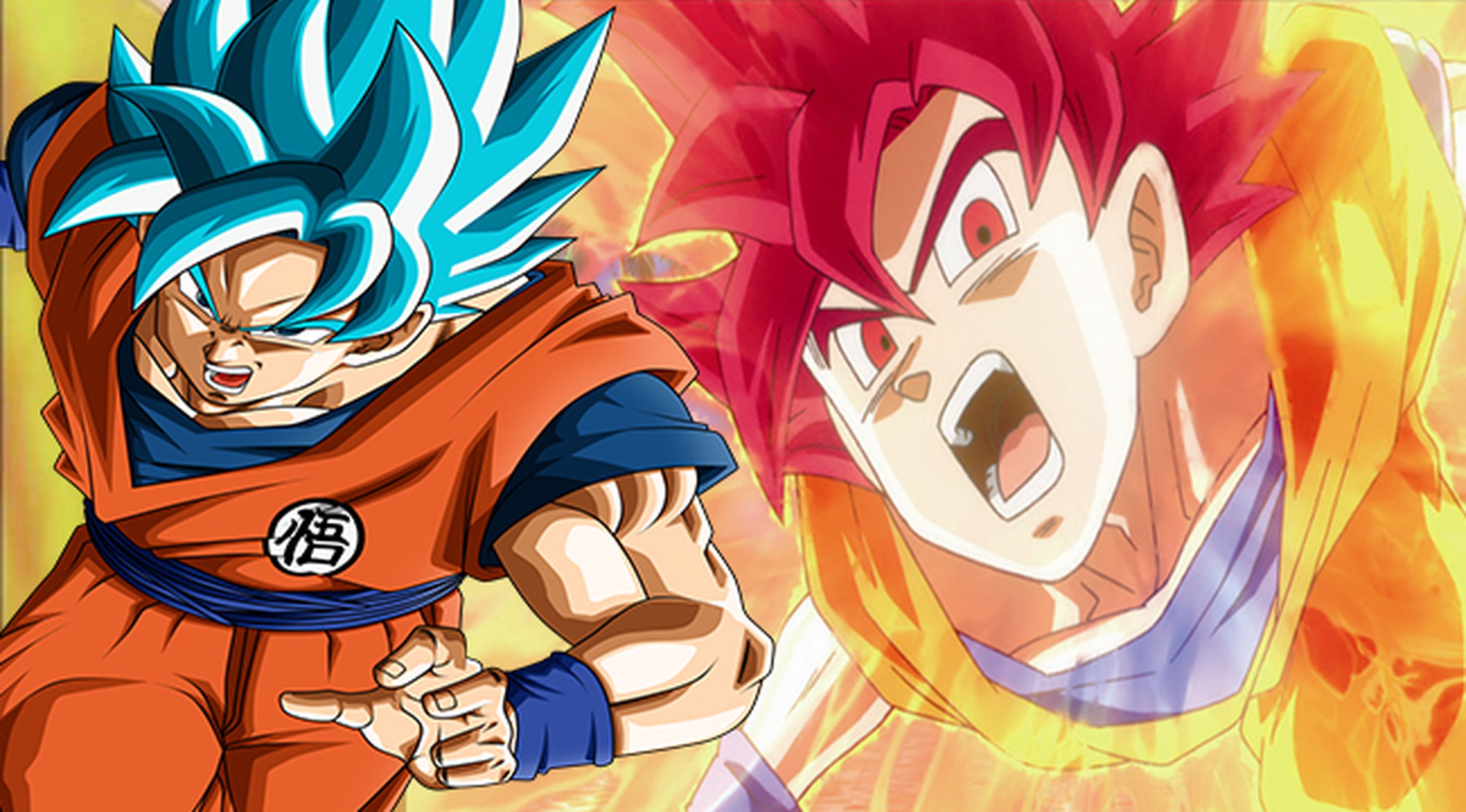 Goku Super Saiyan Dios y Blue