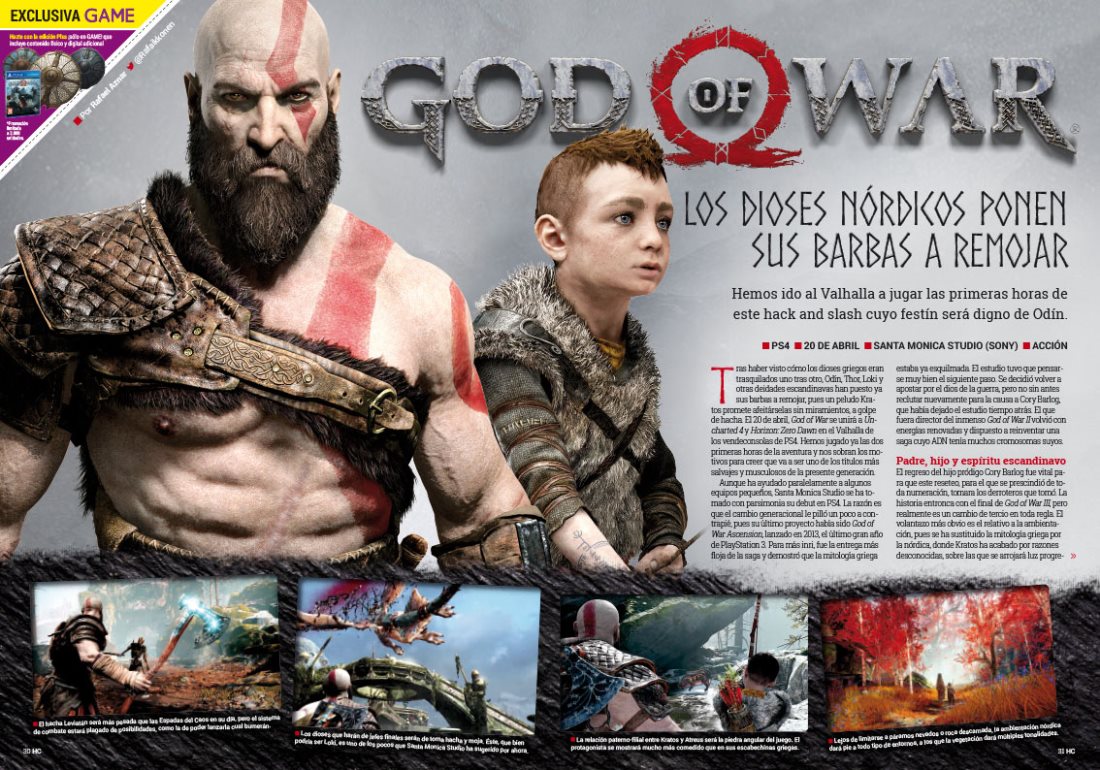 Hobby Consolas 321, a la venta con pósters de God of War y Sea of Thieves Hobby Consolas 321