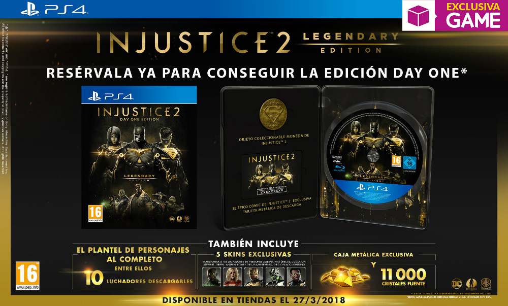 Injustice 2 Legendary Edition Day One Injustice 2 Legendary Edition Day One
