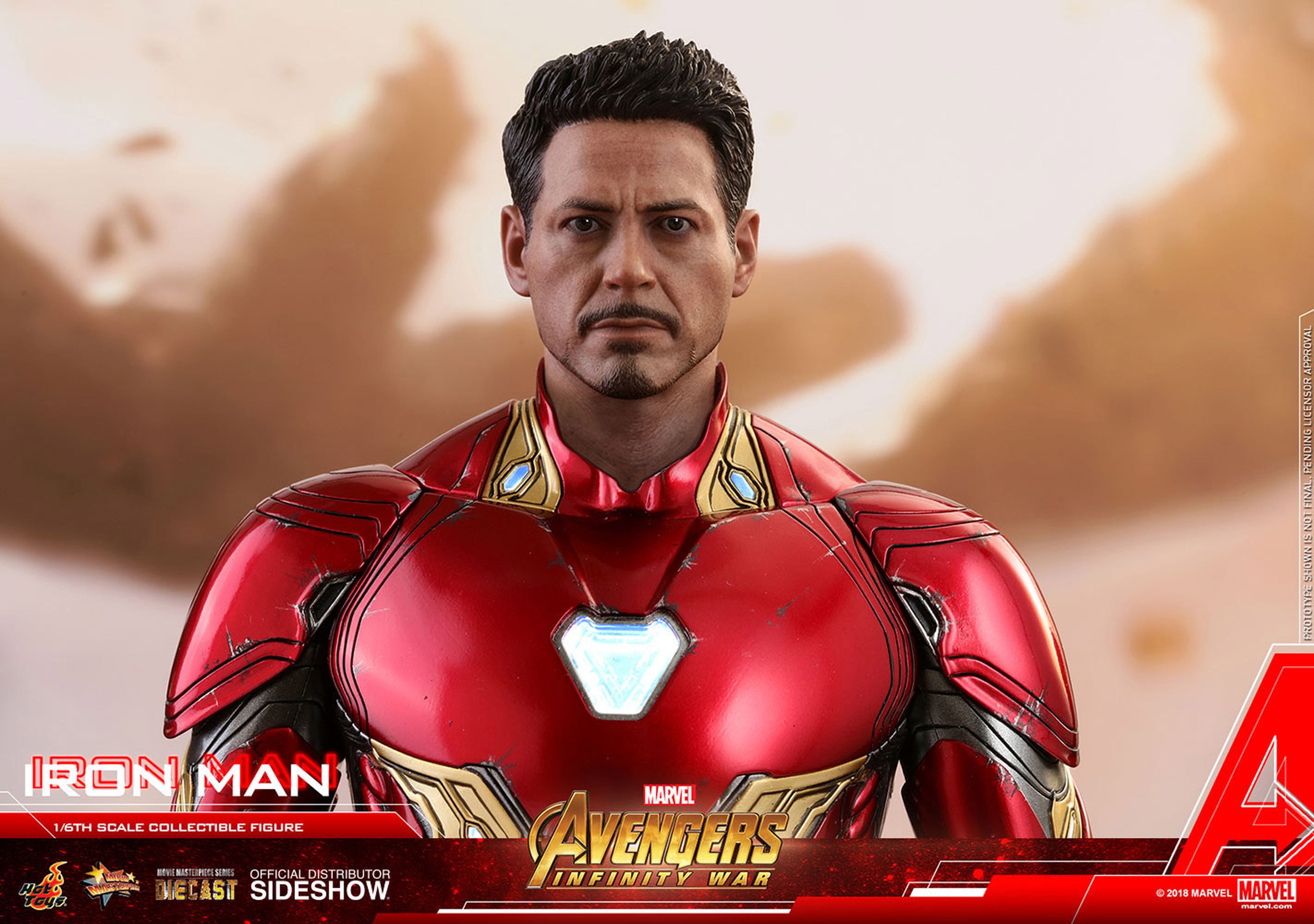 Iron Man Vengadores: Infinity War. Hot Toys