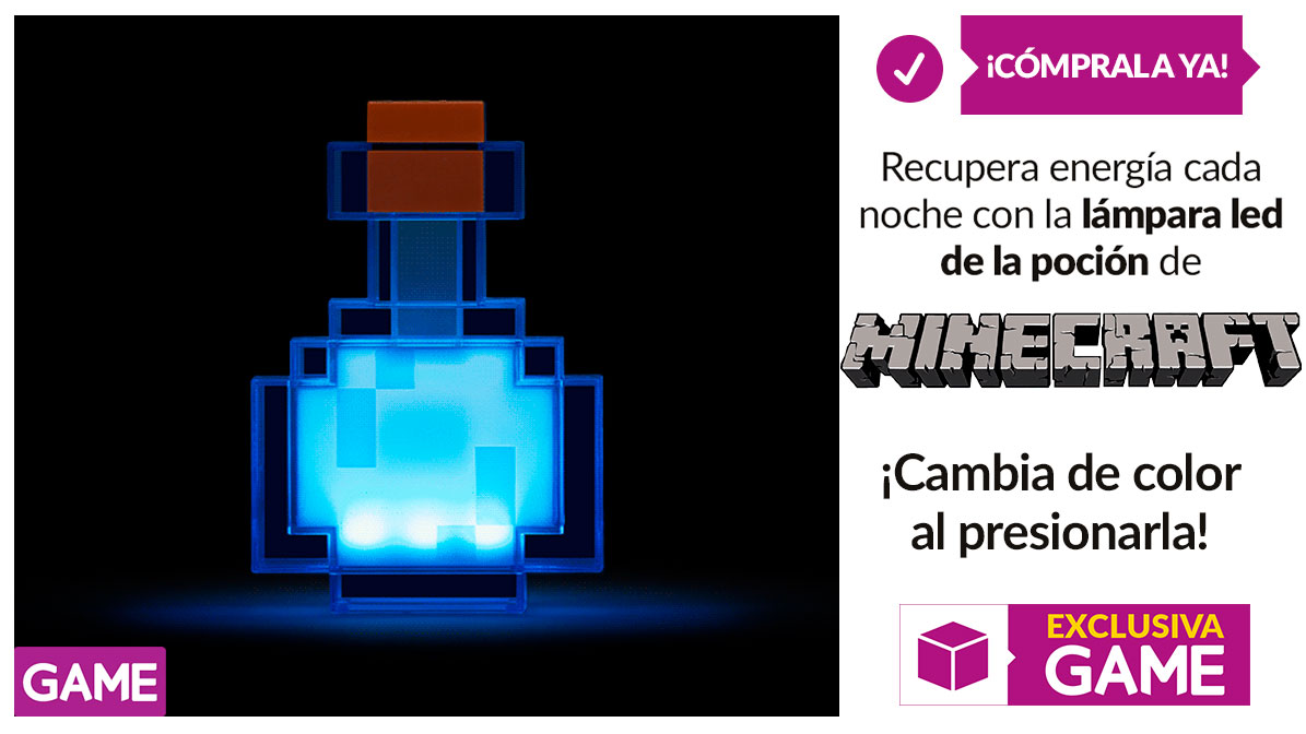 Lámpara Minecraft GAME minecraft game