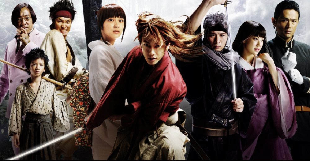 Rurouni Kenshin (2012) Las mejores películas live-action basadas en Manga y Anime