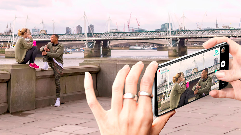 Modo Point of view en el LG V30 Modo Point of view en el LG V30