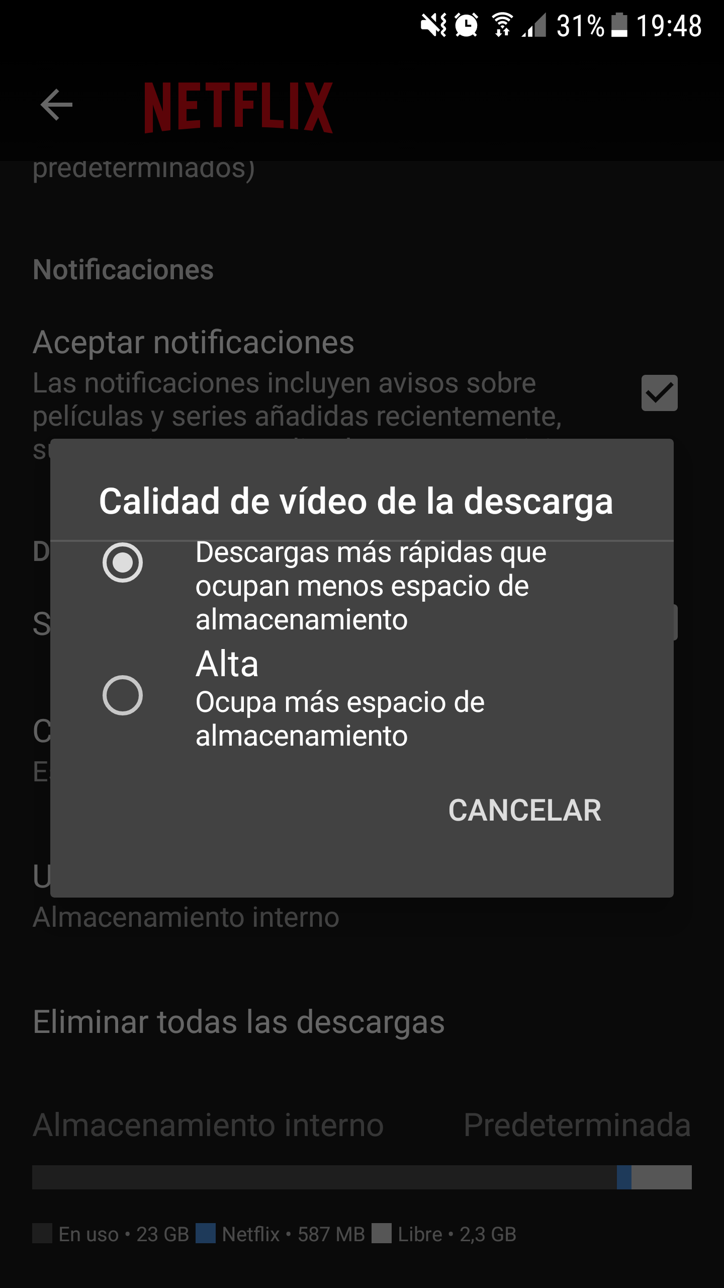 Netflix sin conexion Netflix sin conexion