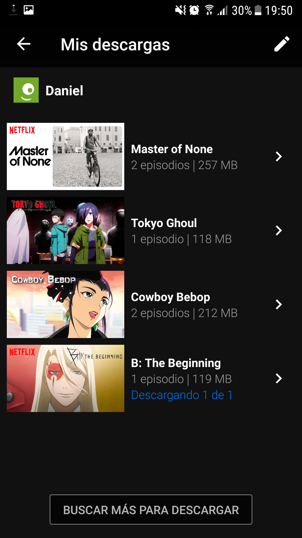 Netflix sin conexión Netflix sin conexión