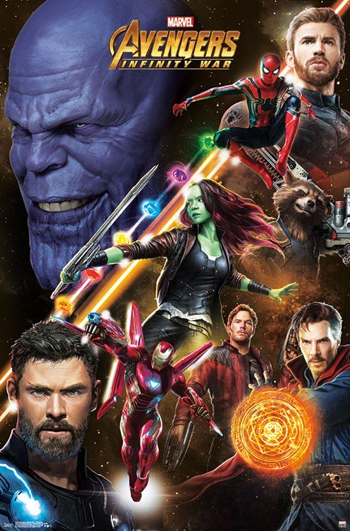 Póster Vengadores: Infinity War Póster Vengadores: Infinity War