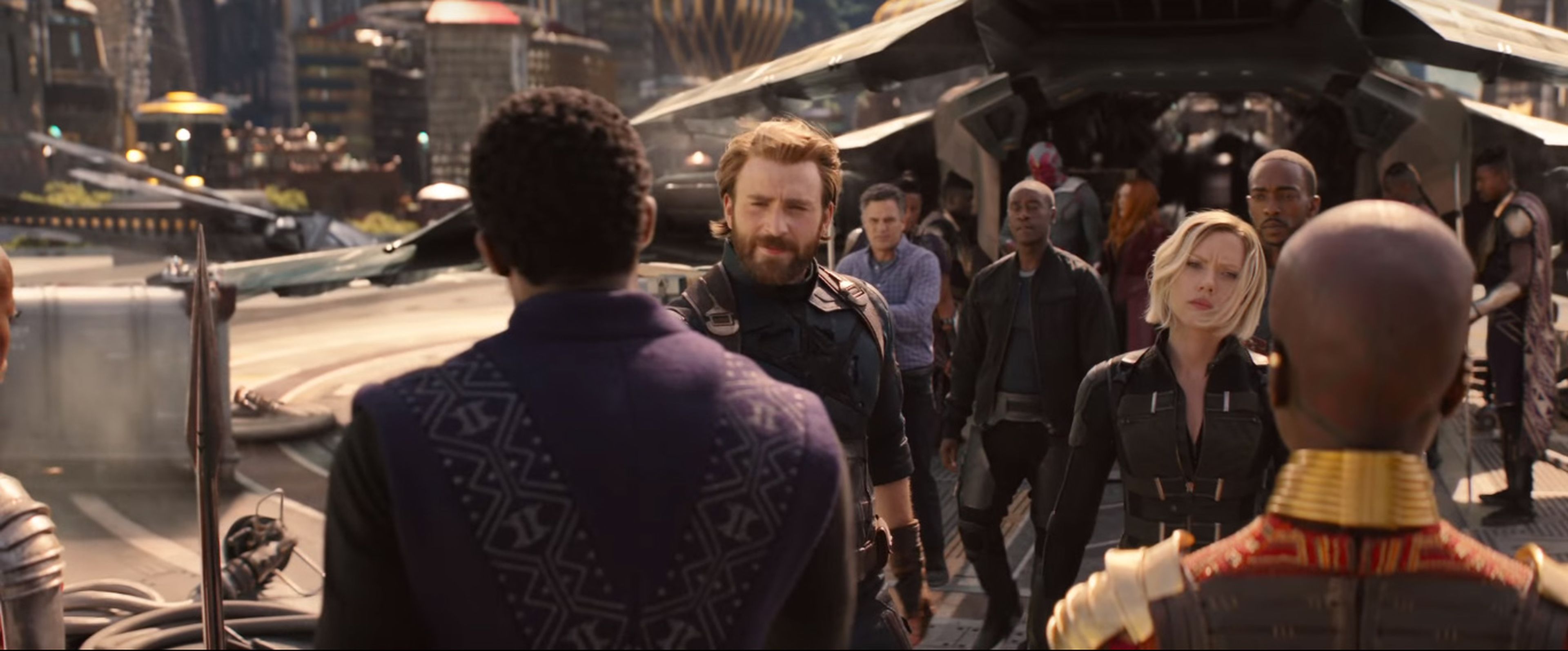 Reunidos en Wakanda, Vengadores: Infinity War