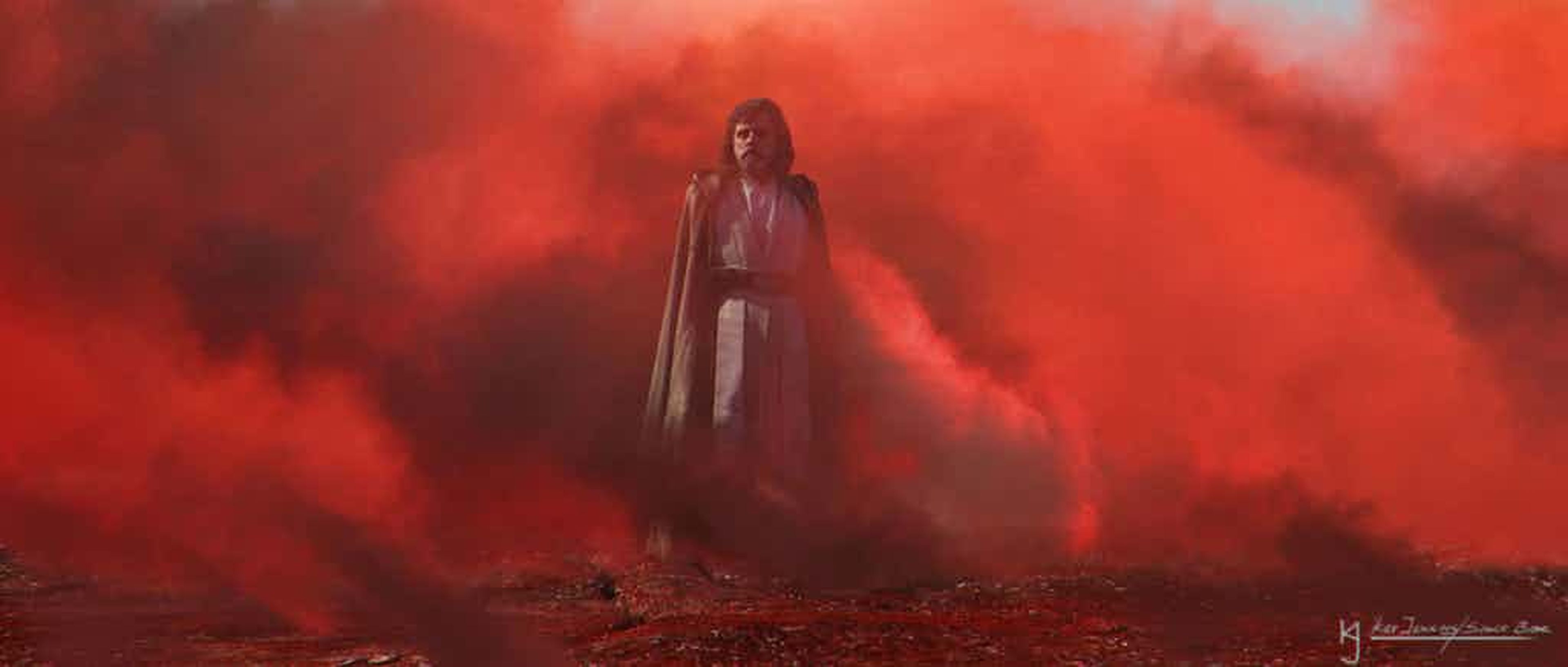 Star Wars: Los últimos Jedi - Nuevos concept art con Luke Skywalker