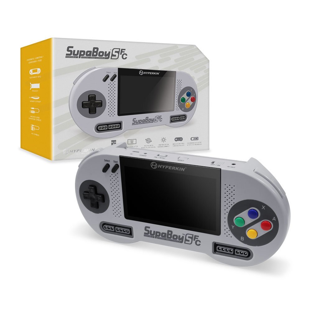 SupaBoy SFC - La nueva SNES portátil de Hyperkin SupaBoy SFC - La nueva SNES portátil de Hyperkin