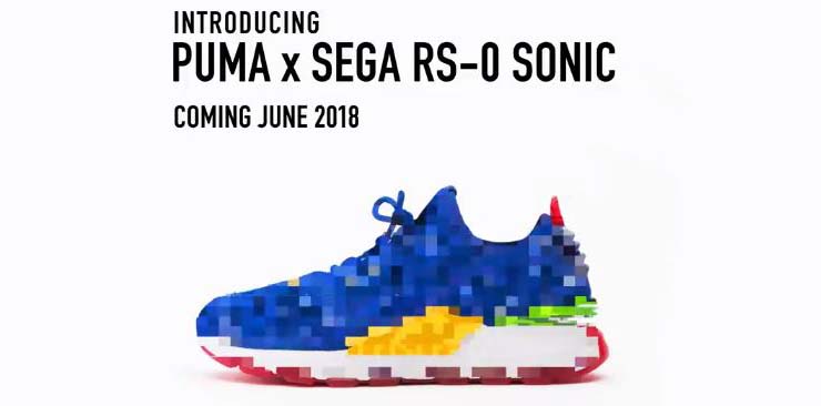 Las zapatillas oficiales de Sonic anunciadas por PUMA