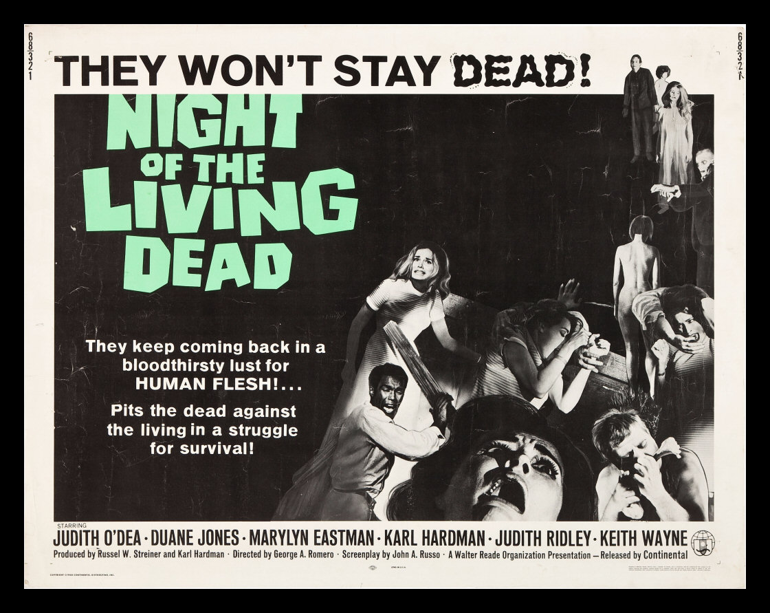 La noche de los muertos vivientes (1968) 10 películas sin las que la historia del cine no tendría sentido