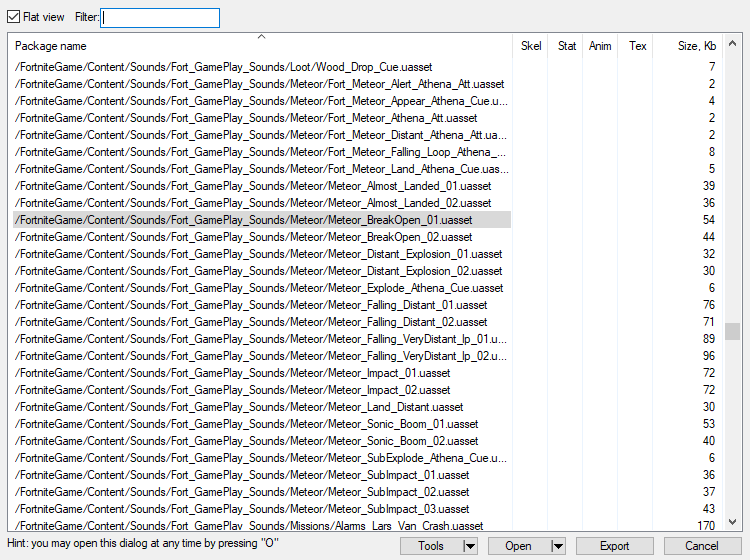 Archivos de audio del meteorito de Fortnite Archivos de audio del meteorito de Fortnite