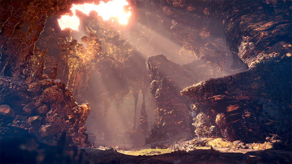 Cavernas El Dorado Monster Hunter World monster hunter world