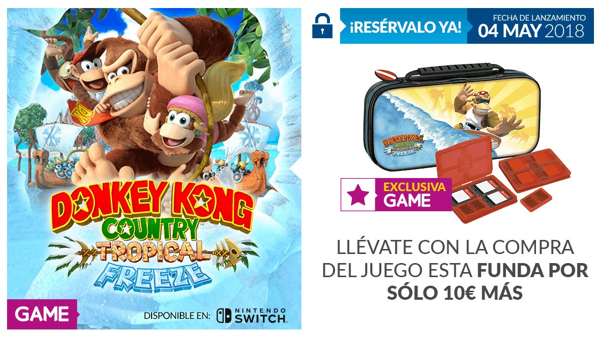 Donkey Kong Country Tropical Freeze GAME donkey kong