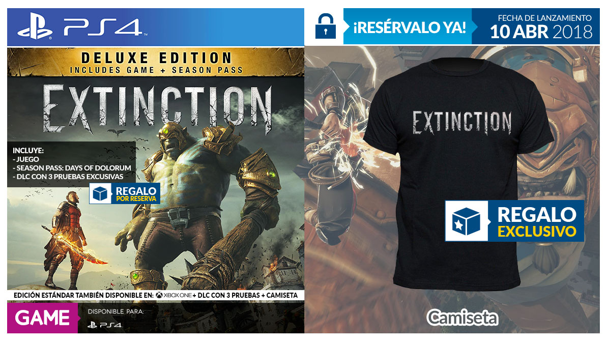 Extinction Llegara A Game Con Regalo Exclusivo Para Ps4 Y Xbox One
