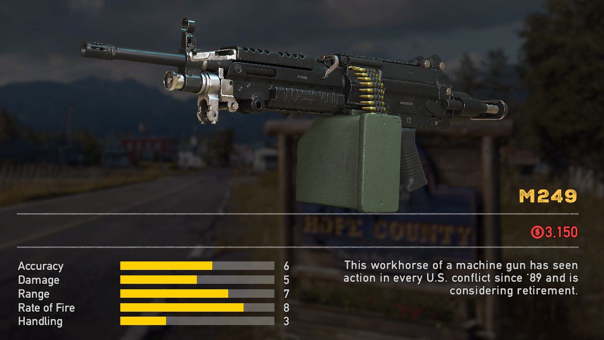 Far Cry 5 armas Far Cry 5 armas