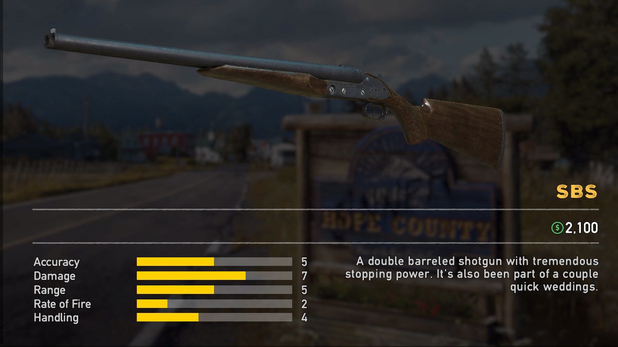 Far Cry 5 armas Far Cry 5 armas