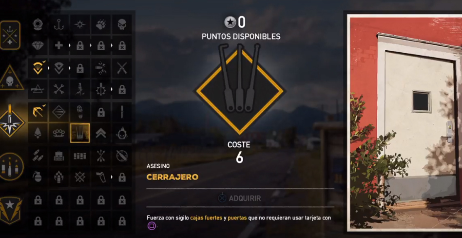Far Cry 5 Talentos Far Cry 5 Talentos