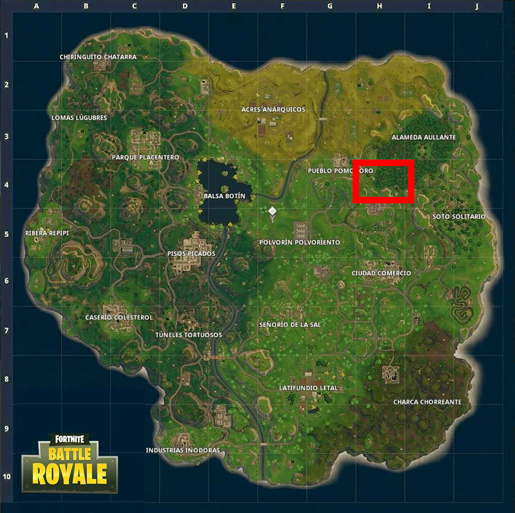 Fortnite Battle Royale desafíos semana 10 Fortnite Battle Royale desafíos semana 10