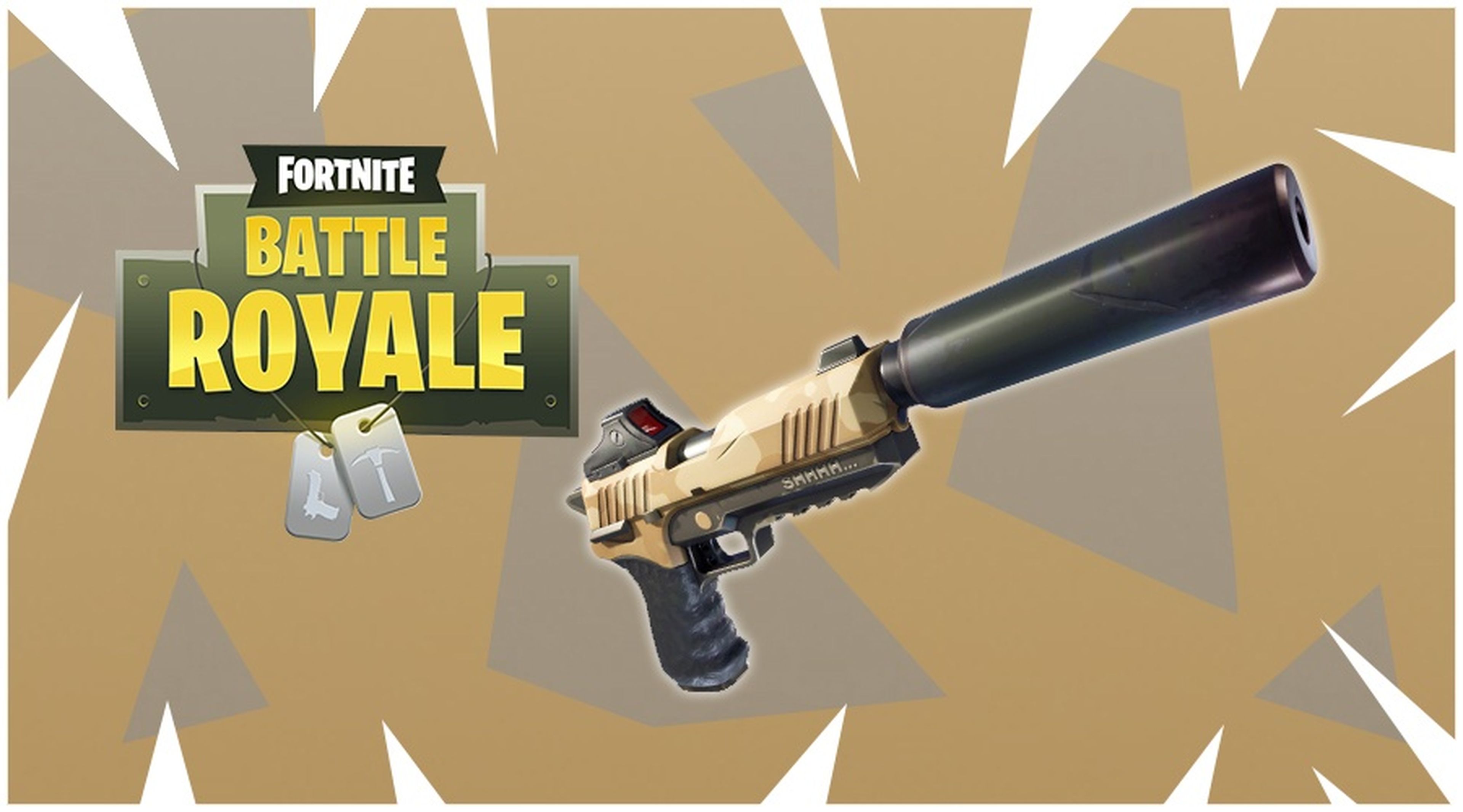 Fortnite Battle Royale - Pistola con silenciador