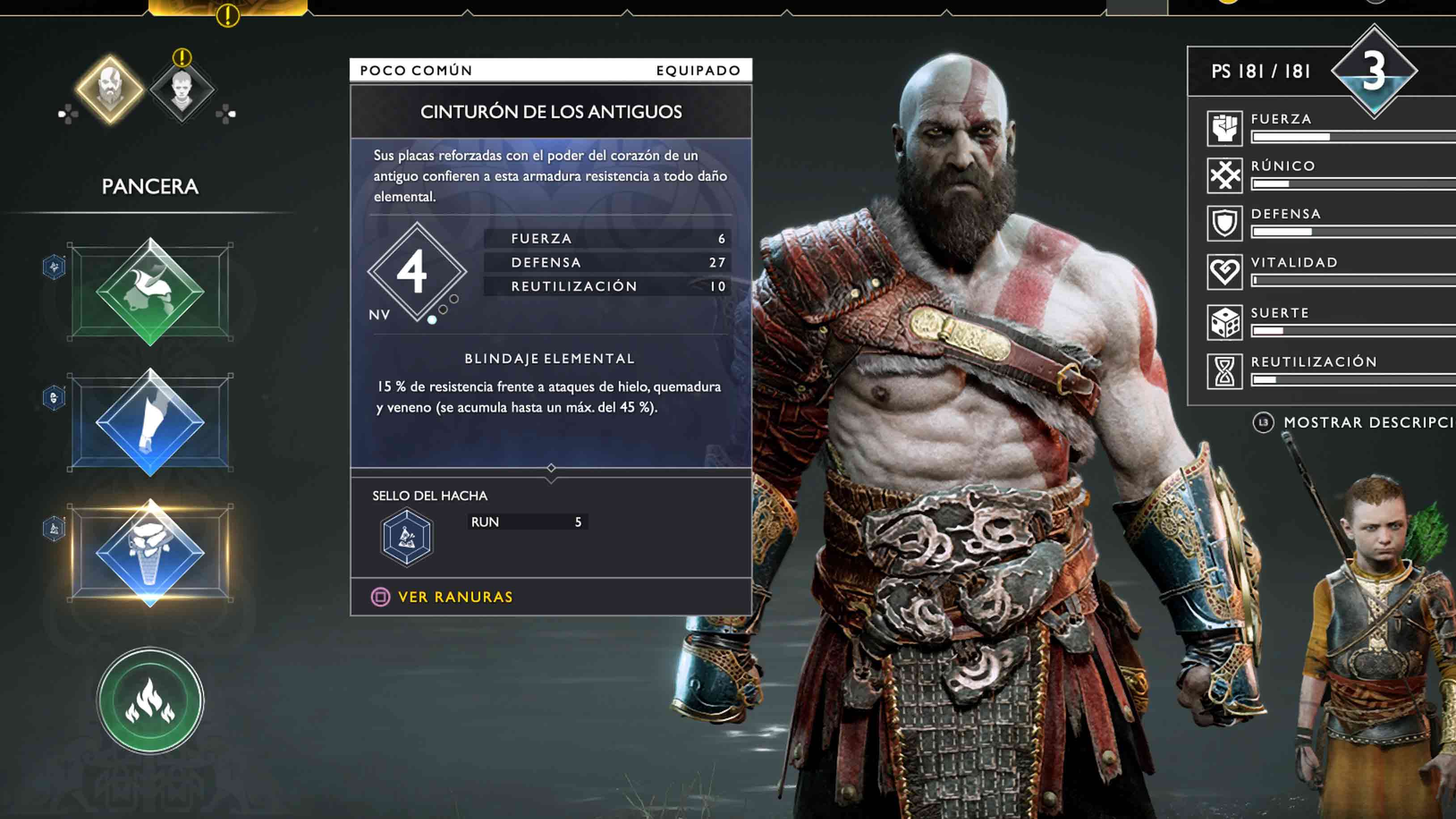 God of War armaduras God of War armaduras