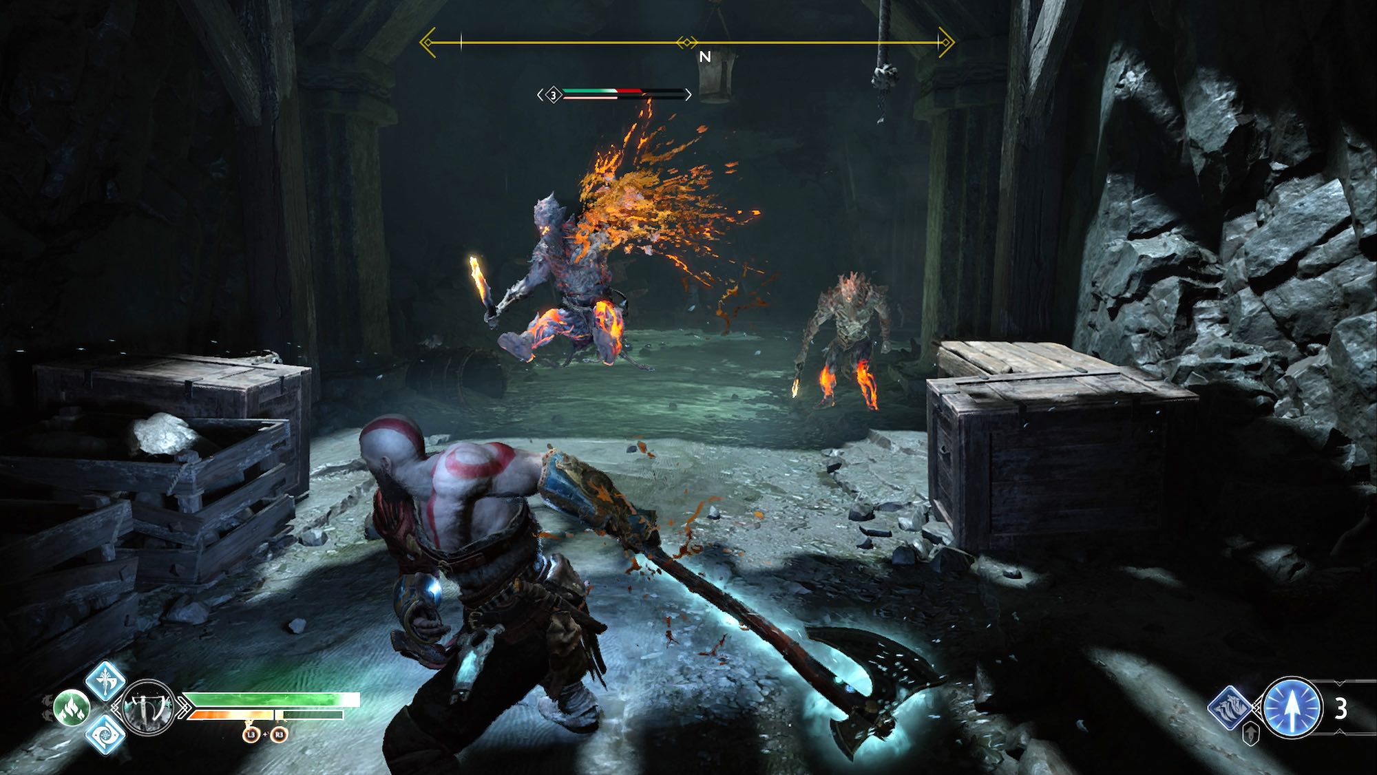 God-of-War-combate-plata God-of-War-combate-plata