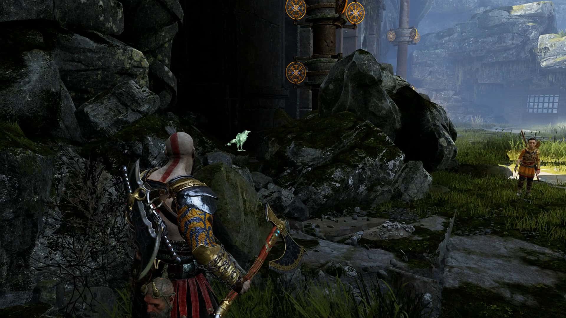 God of War cuervos God of War cuervos