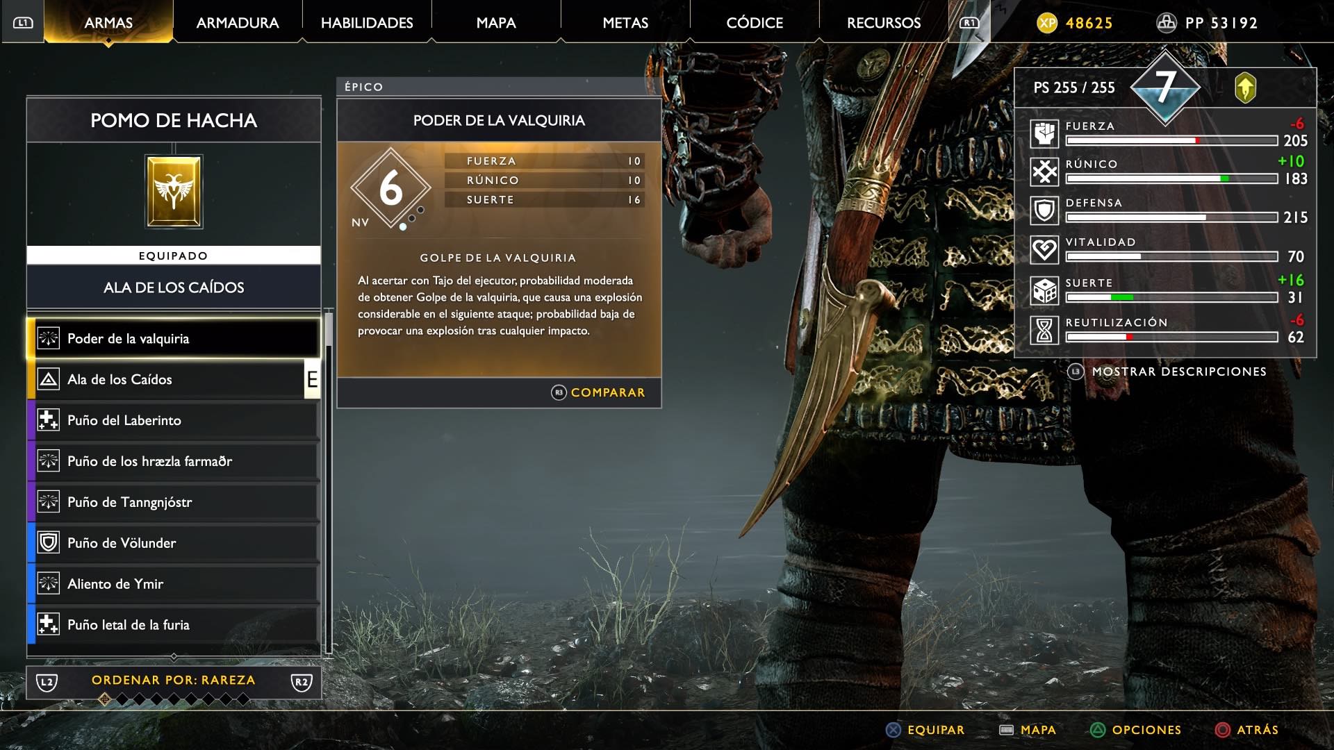God of War pomo valquiria God of War pomo valquiria