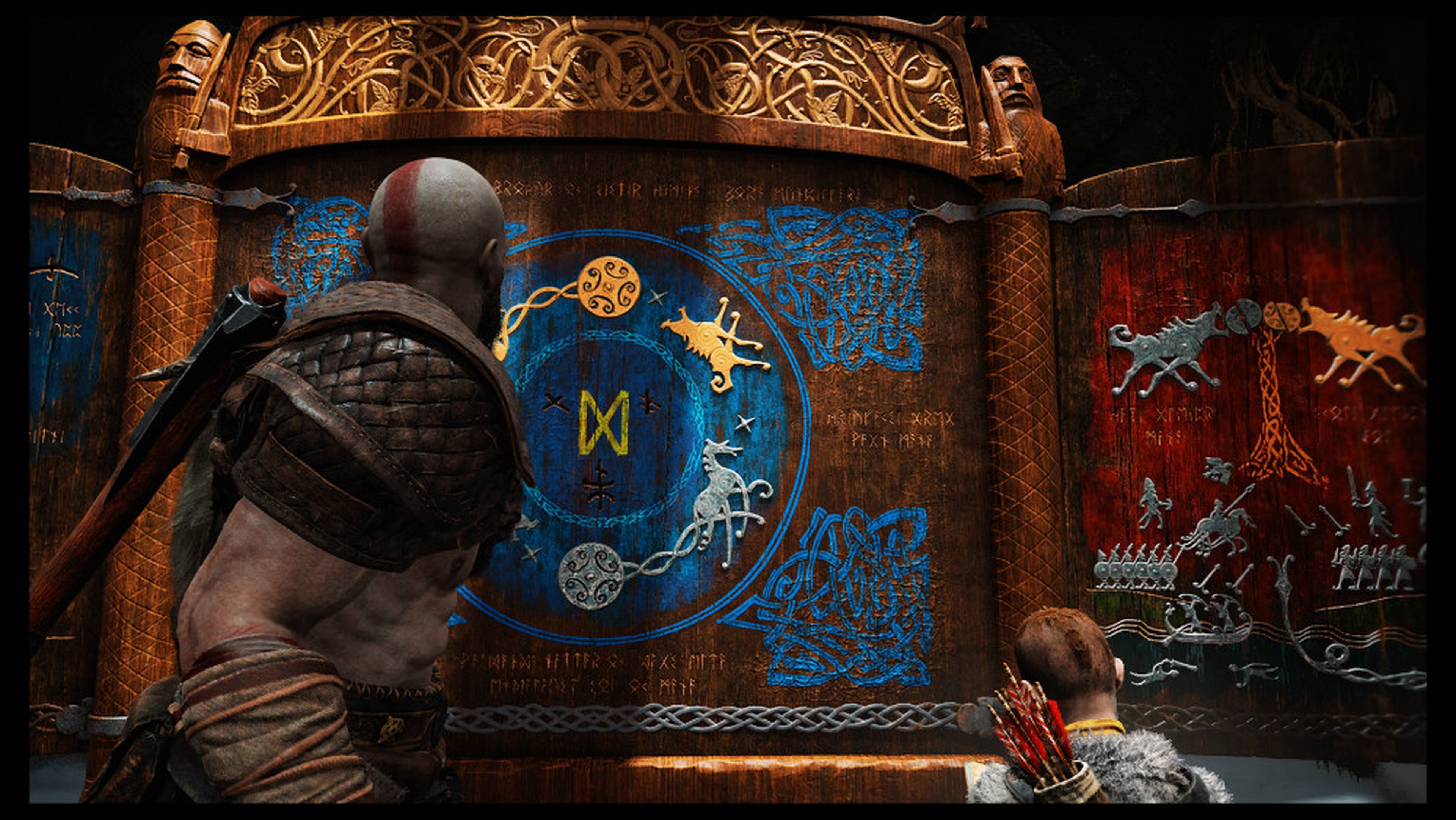 God of War PS4 - Santuario de Sköll y Hati - Bosque Salvaje