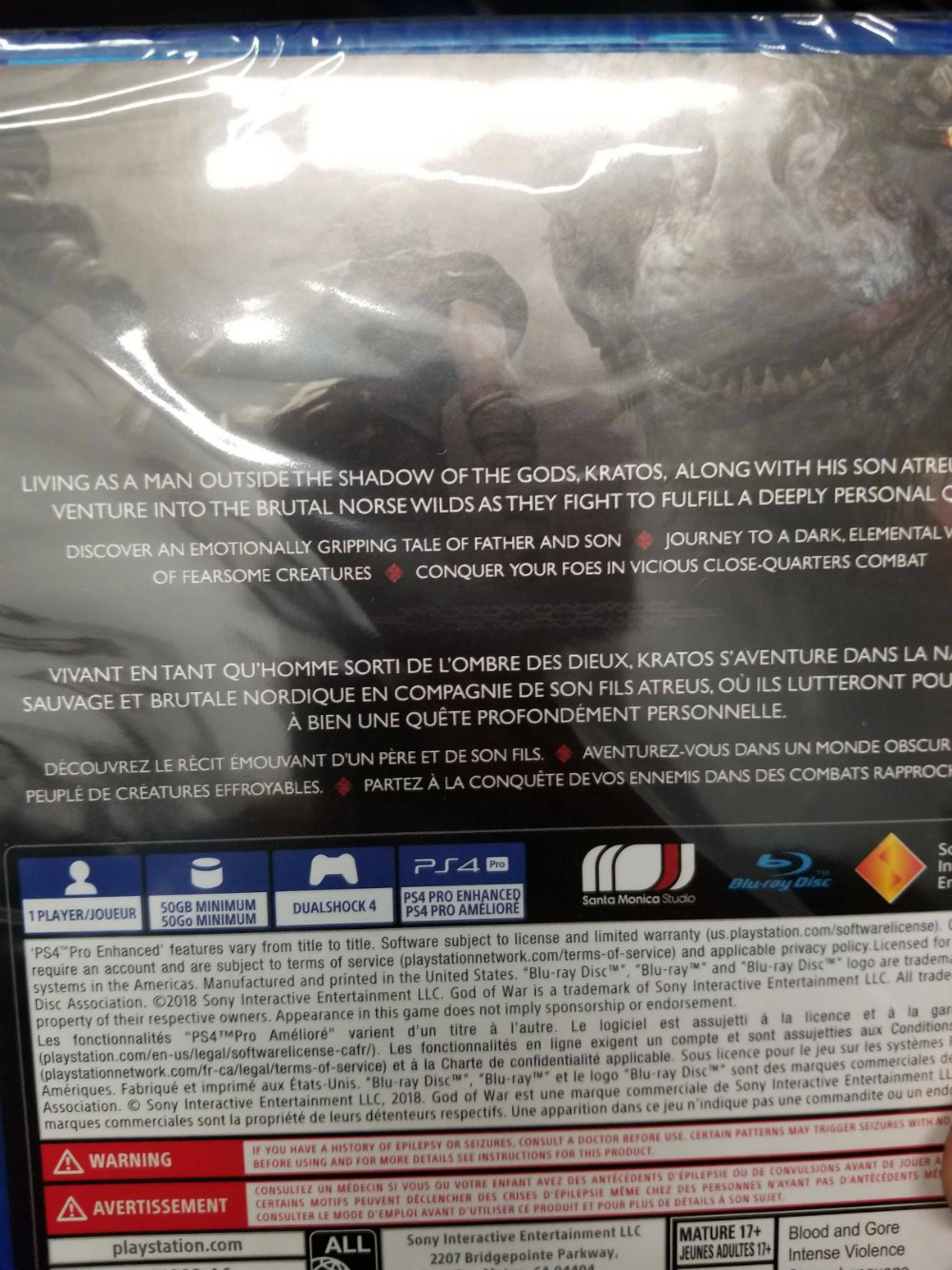 God of War para PS4 God of War para PS4
