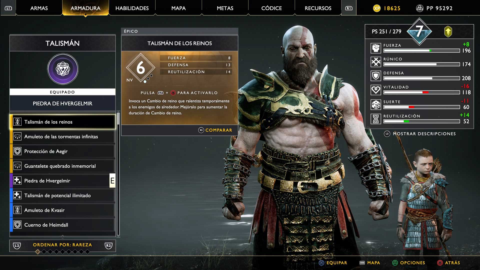 God of War talismanes God of War talismanes