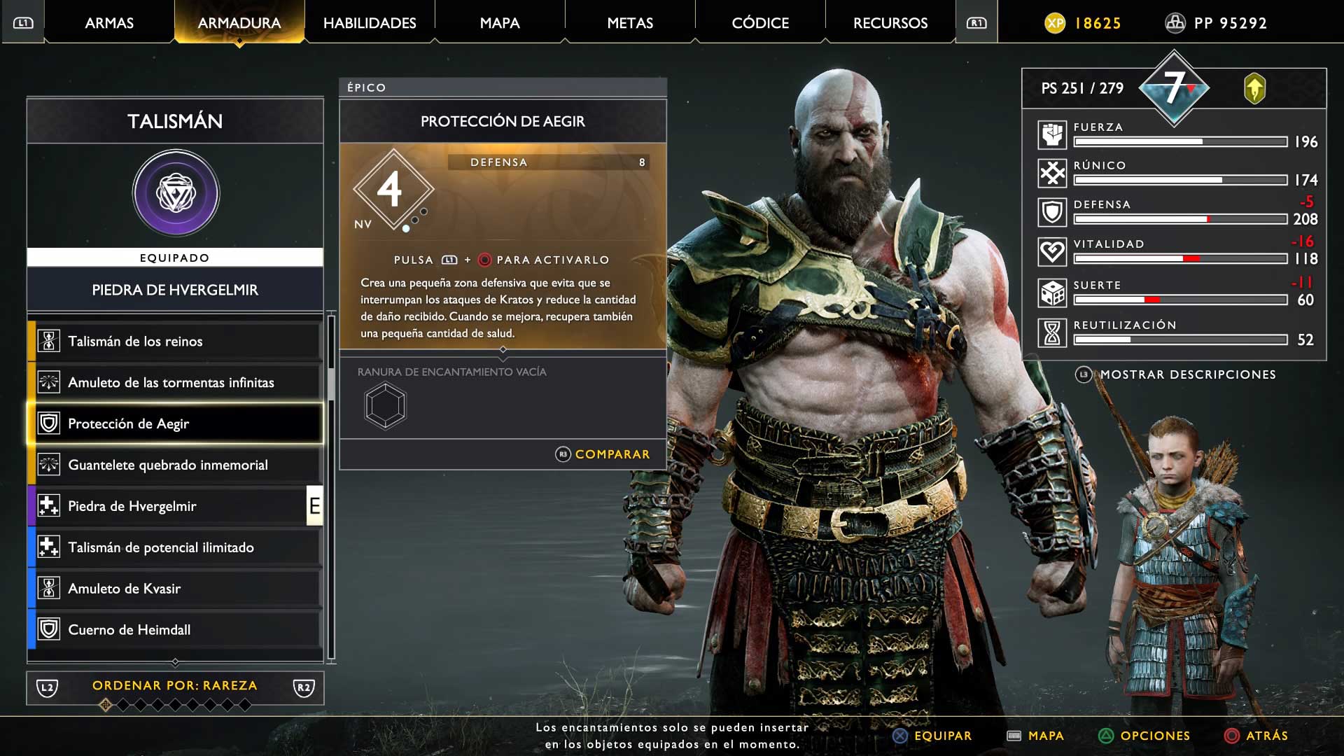 God of War talismanes God of War talismanes