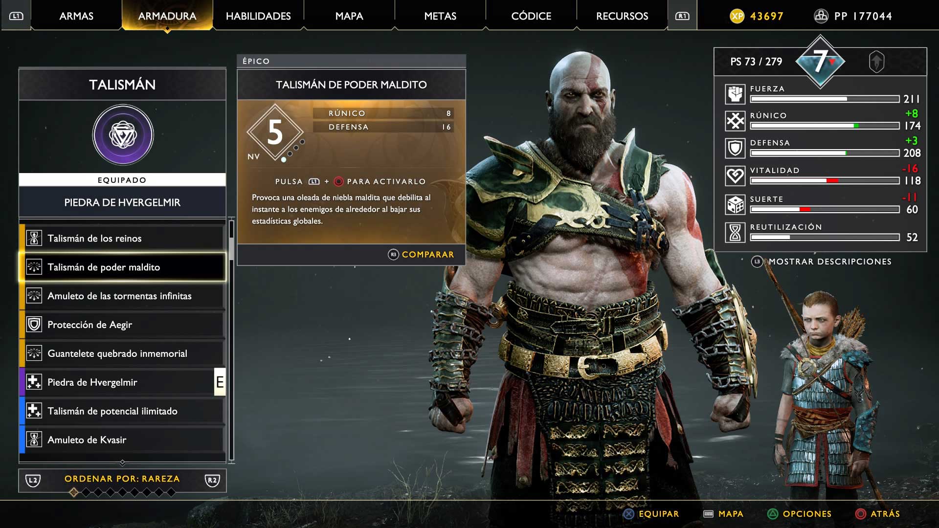 God of War talismanes God of War talismanes