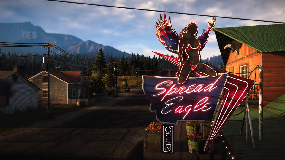 Hope Country Far Cry 5 El paisaje del Hope Country de Far Cry 5 es muy colorido.