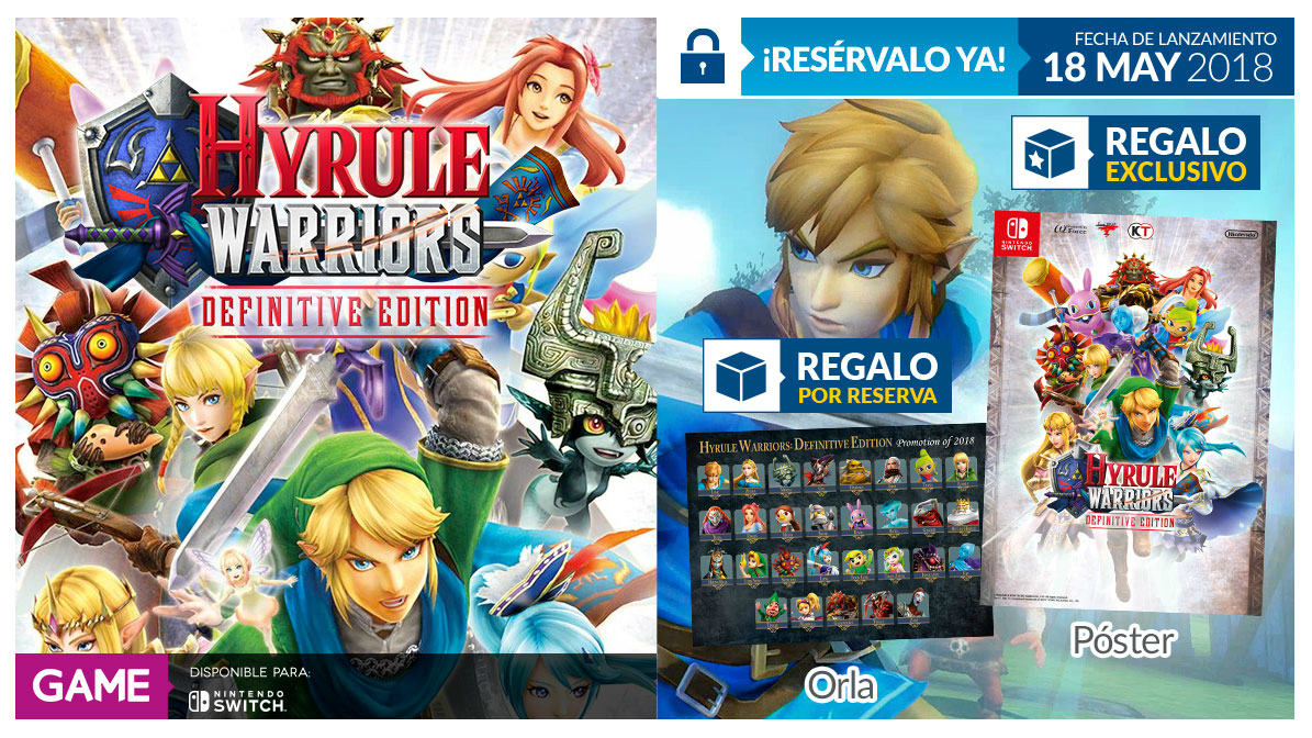 Hyrule Warriors Definitive Edition GAME hyrule warriors