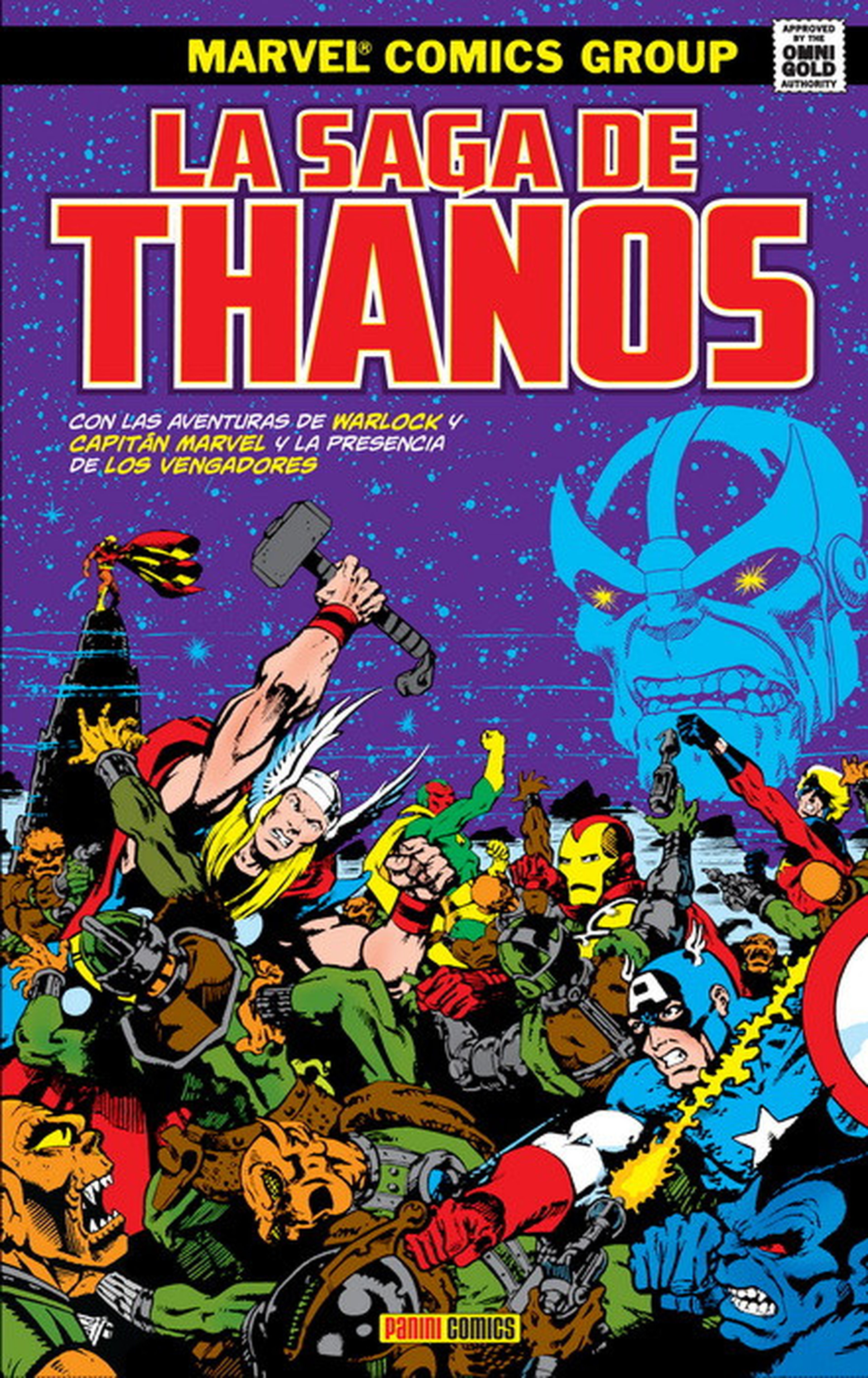 Marvel Gold. La Saga de Thanos c
