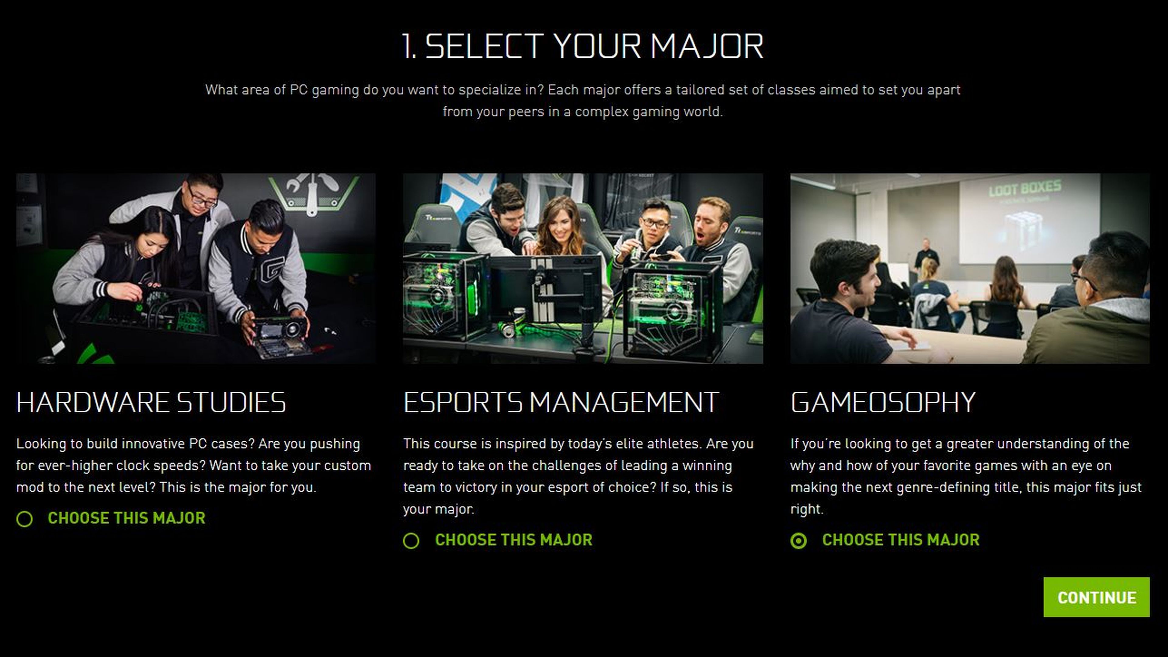 Nvidia Academy of Gaming April Fool's