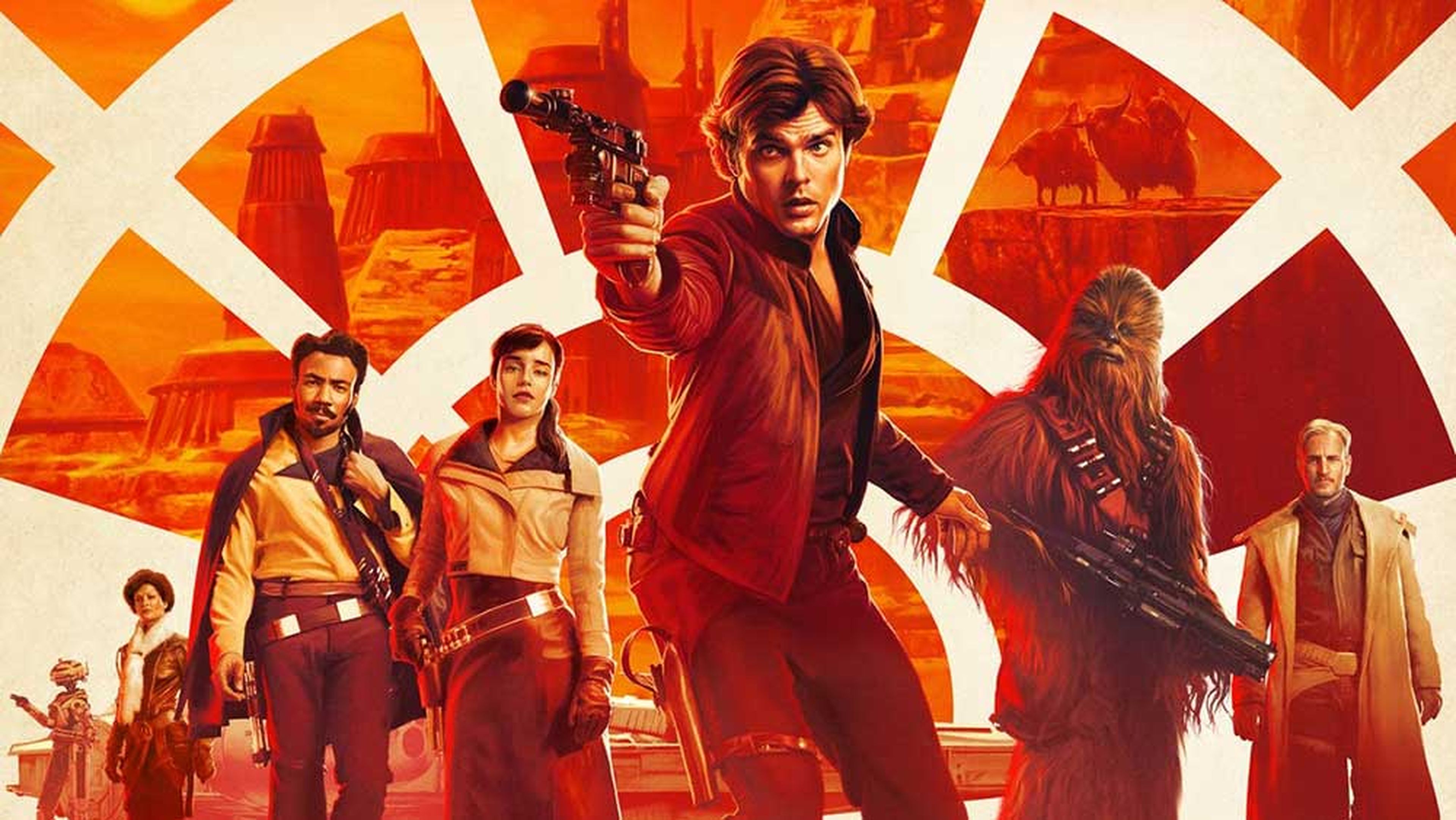 Póster Han Solo: Una historia de Star Wars