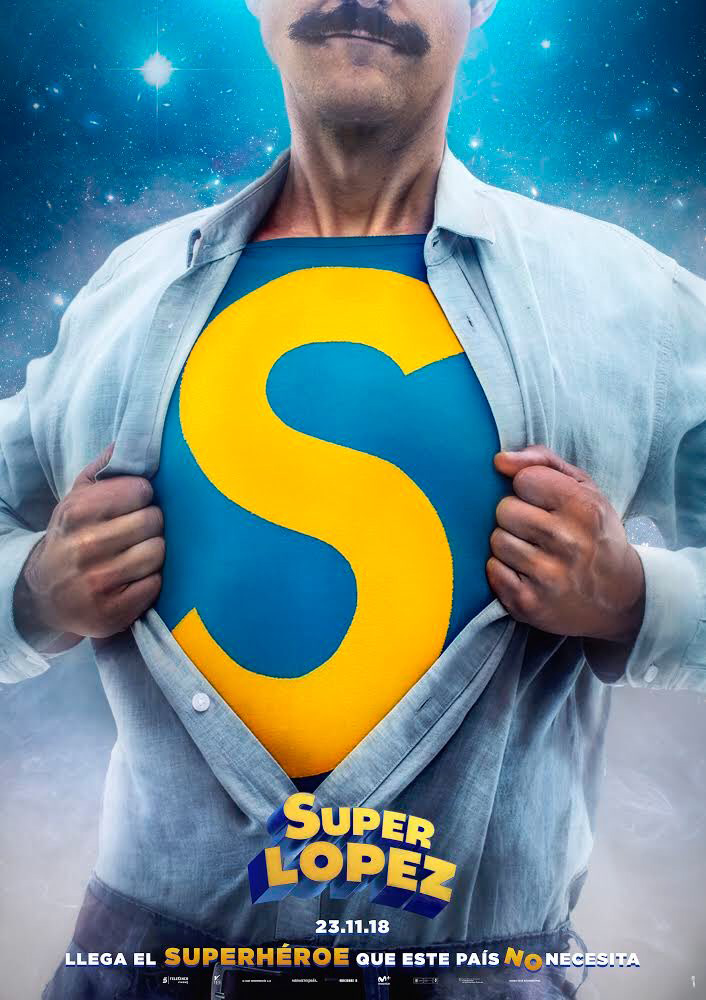 Póster Superlópez Nuevo póster Superlópez